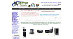 Desktop Screenshot of apeironpackaging.com